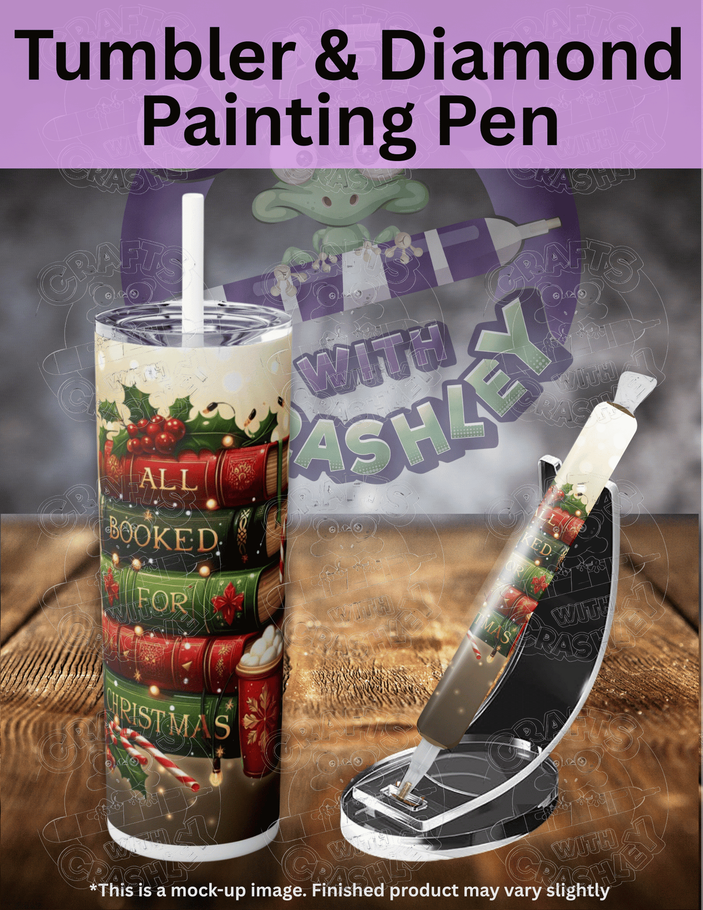 "All Booked for Christmas" Premium Accessories for Diamond Painting