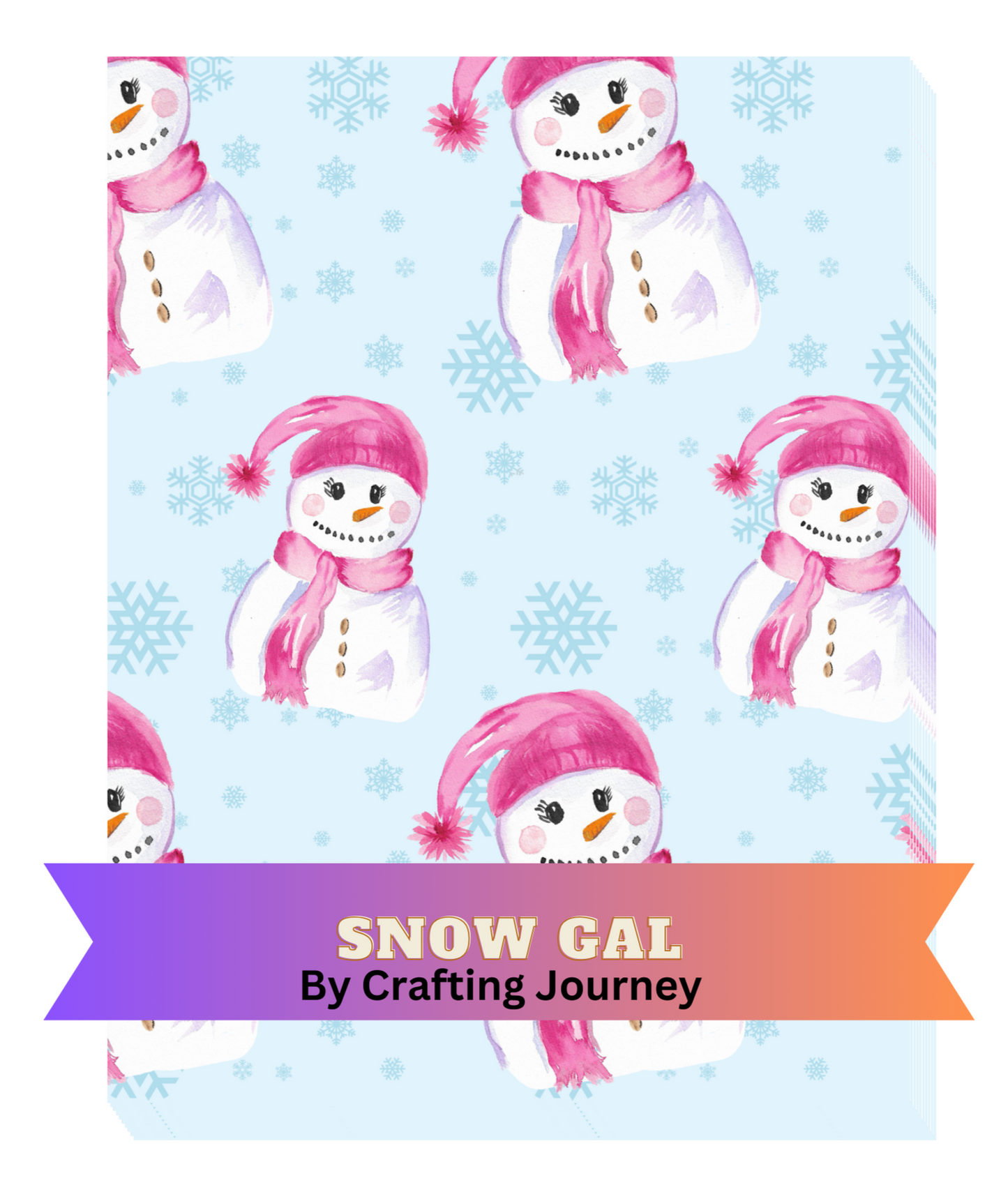 Snow Gal by Crafting Journey Decorative Diamond Painting Release Pap –  Crafts With Crashley