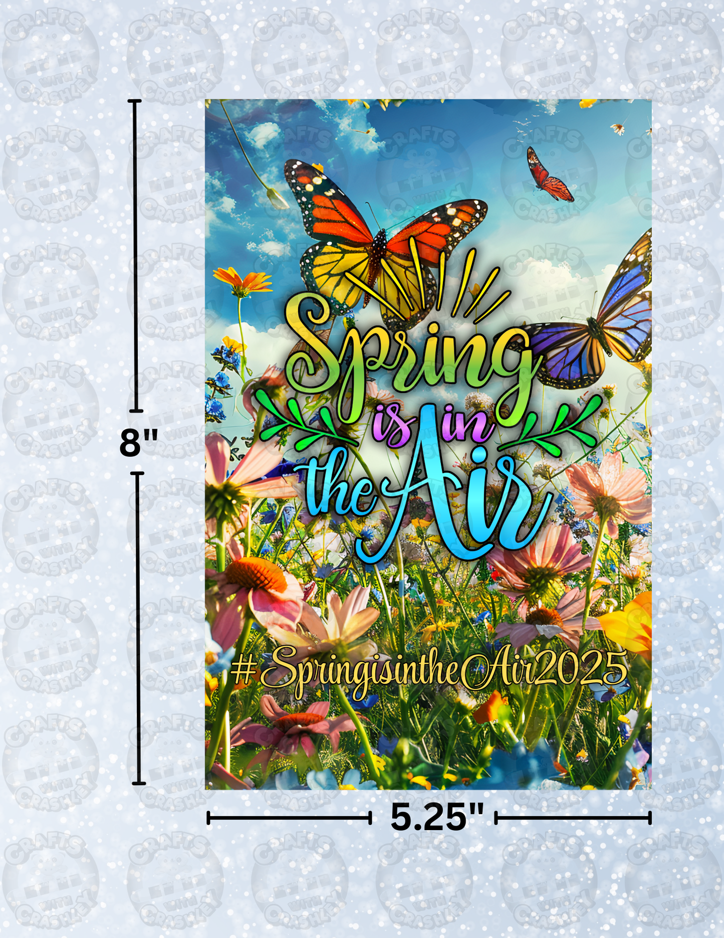 "#SpringIsInTheAir2025" Decorative Diamond Painting Release Papers