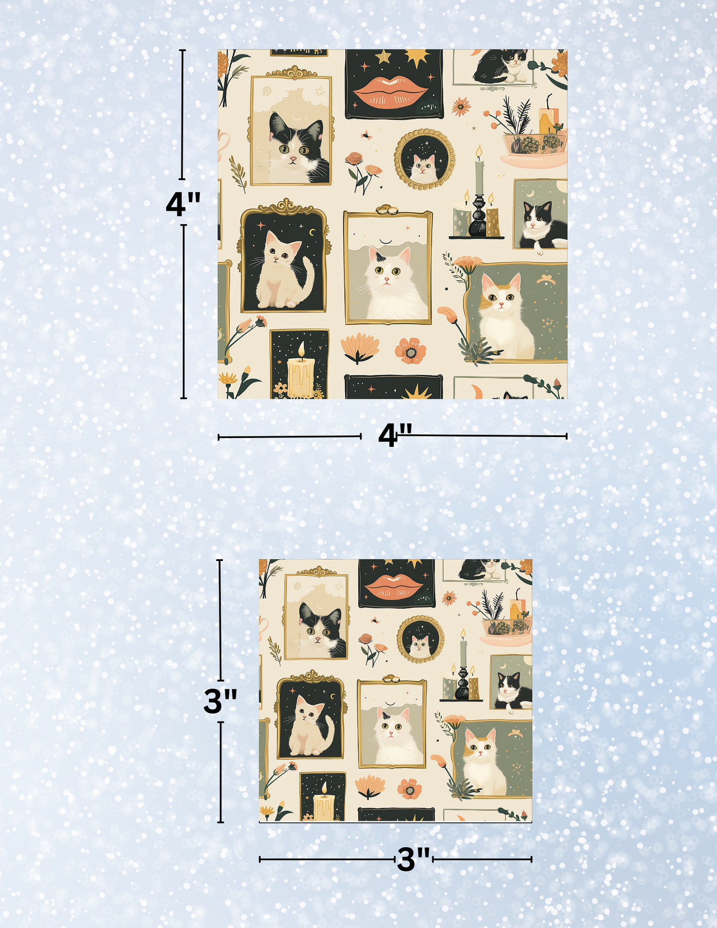 "Picture Purrfect Cats" Decorative Diamond Painting Release Papers