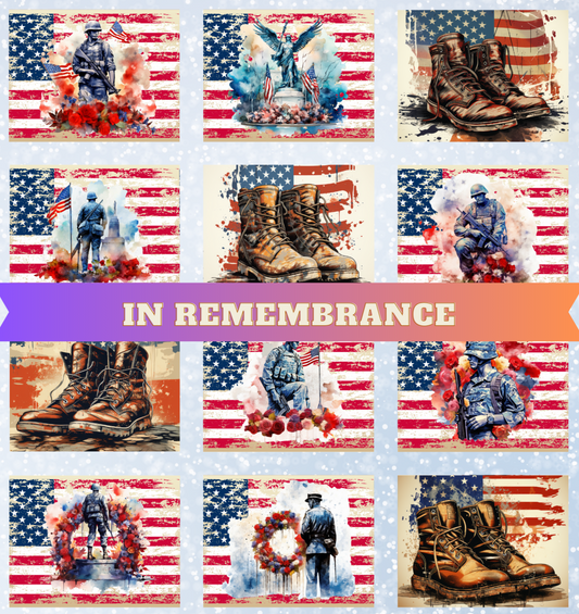 "In Remembrance" Premium Diamond Painting Release Papers