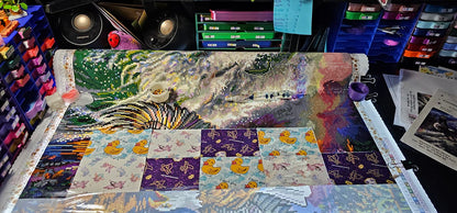 "I Don't Give A Duck" by Mrs Coffee Decorative Diamond Painting Release Papers