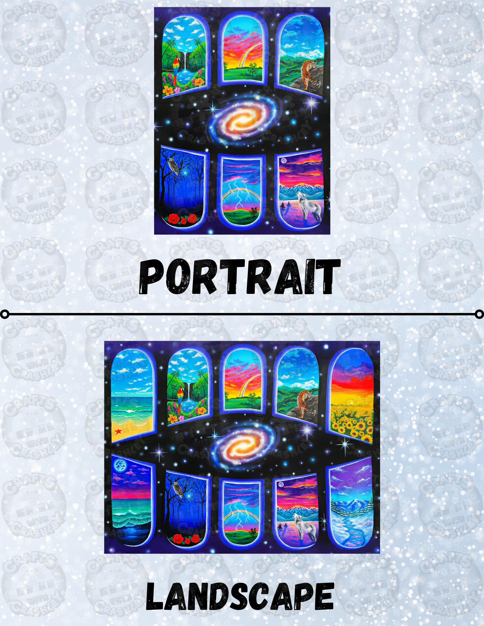 Windows of the Soul byBecca Tindol ダイヤモンドアートクラブ Windows of the Soul byBecca Tindol ダイヤモンドアートクラブ