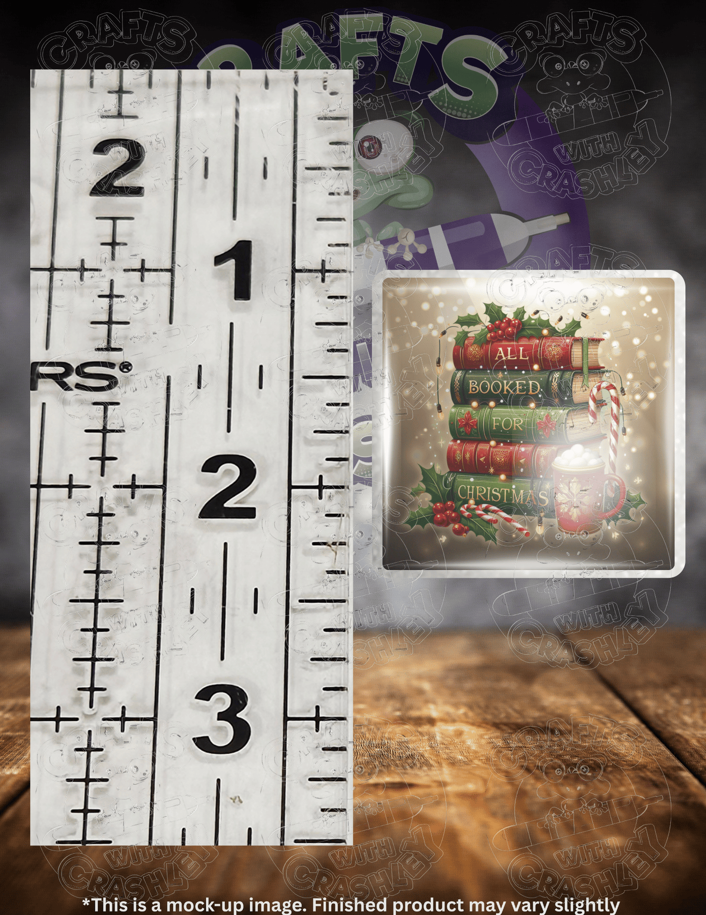 "All Booked for Christmas" Premium Accessories for Diamond Painting