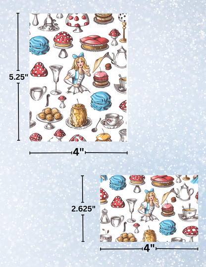 "Wonderland Treats" Decorative Diamond Painting Release Papers