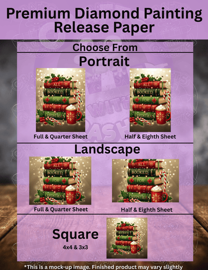 "All Booked for Christmas" Premium Accessories for Diamond Painting