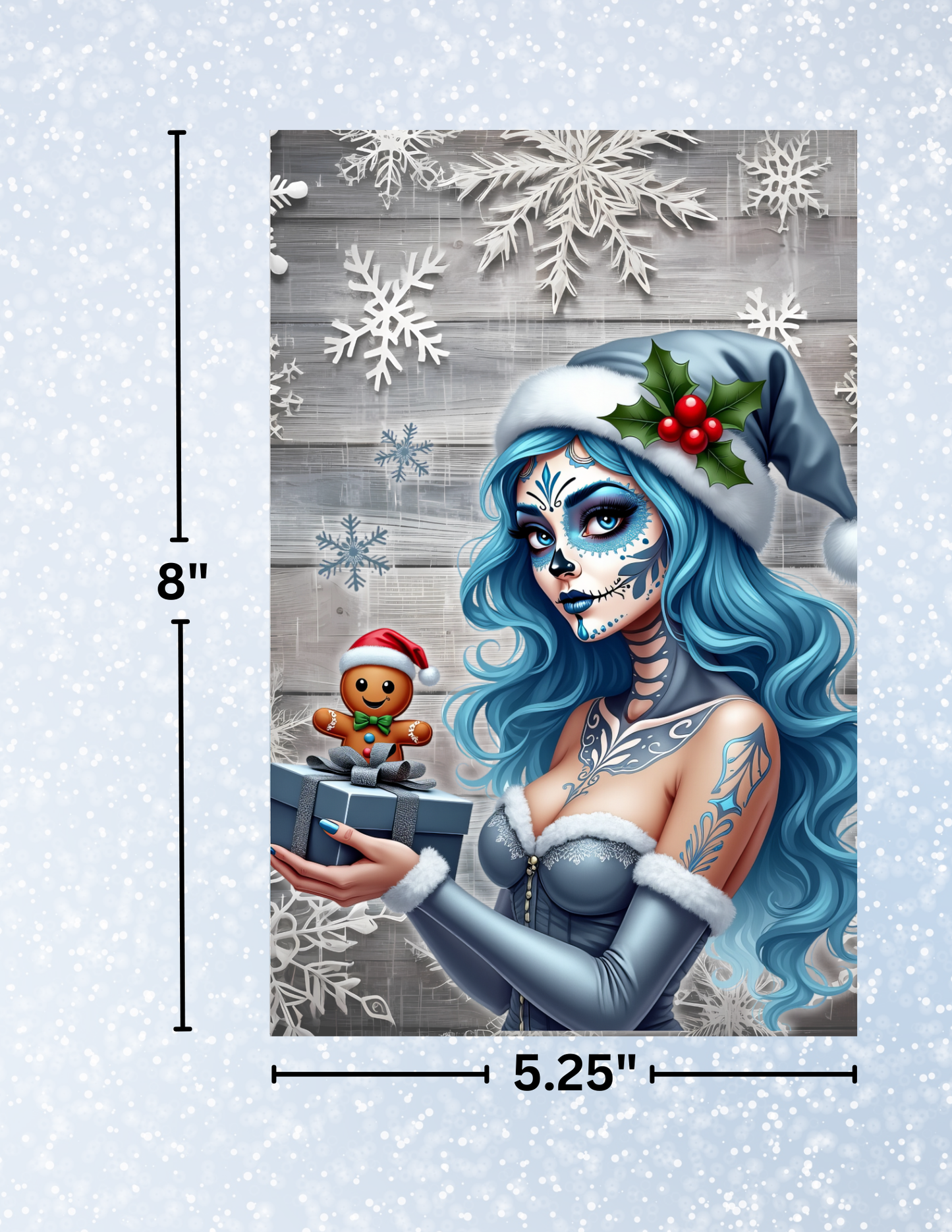 "Sugar Skull Christmas" Decorative Diamond Painting Release Papers