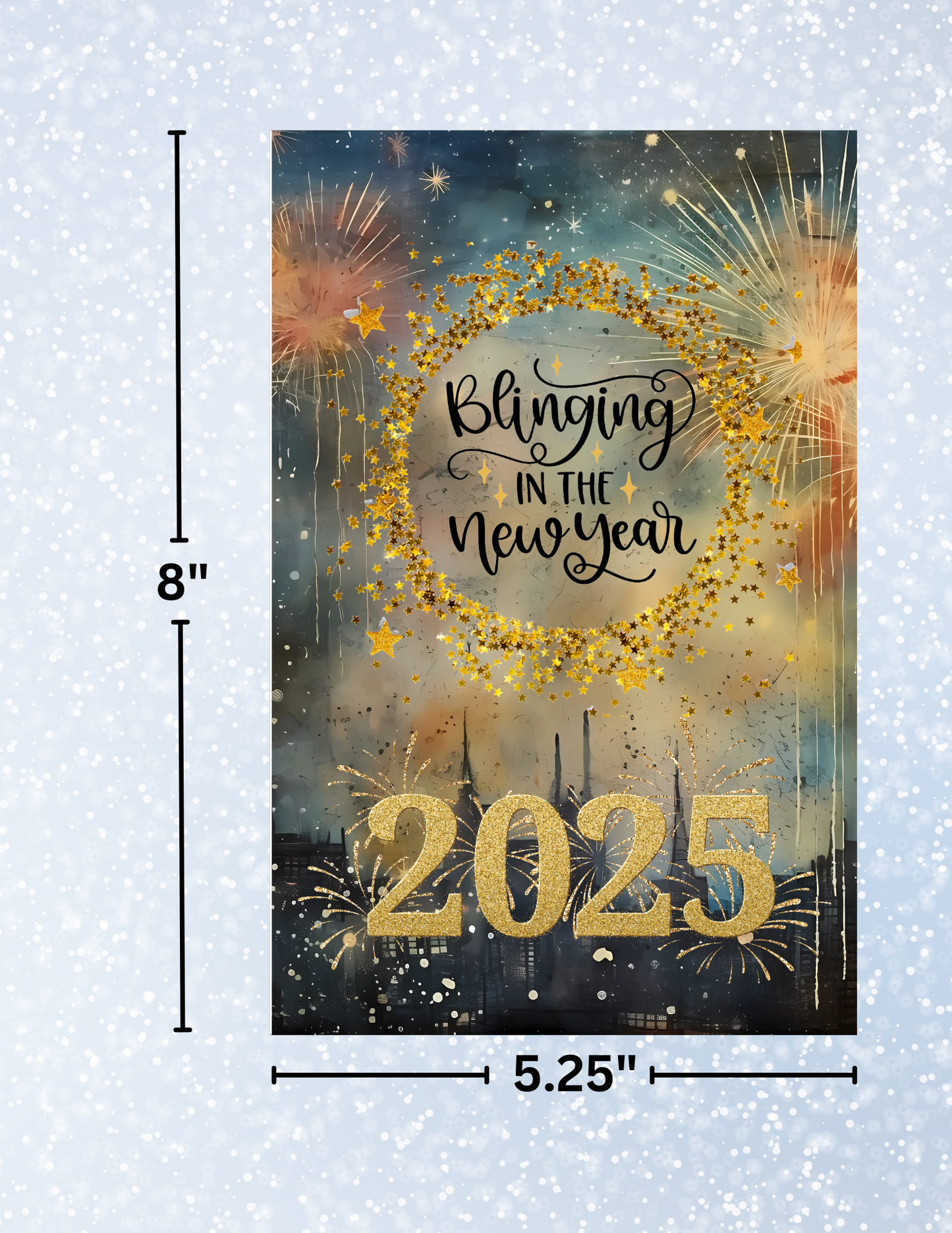 "#BlingingInTheNewYear2025" Decorative Diamond Painting Release Papers