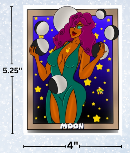 "Moon" by Mrs Coffee Decorative Diamond Painting Release Papers