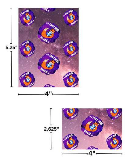 "Space Required" by Mrs Coffee Decorative Diamond Painting Release Papers