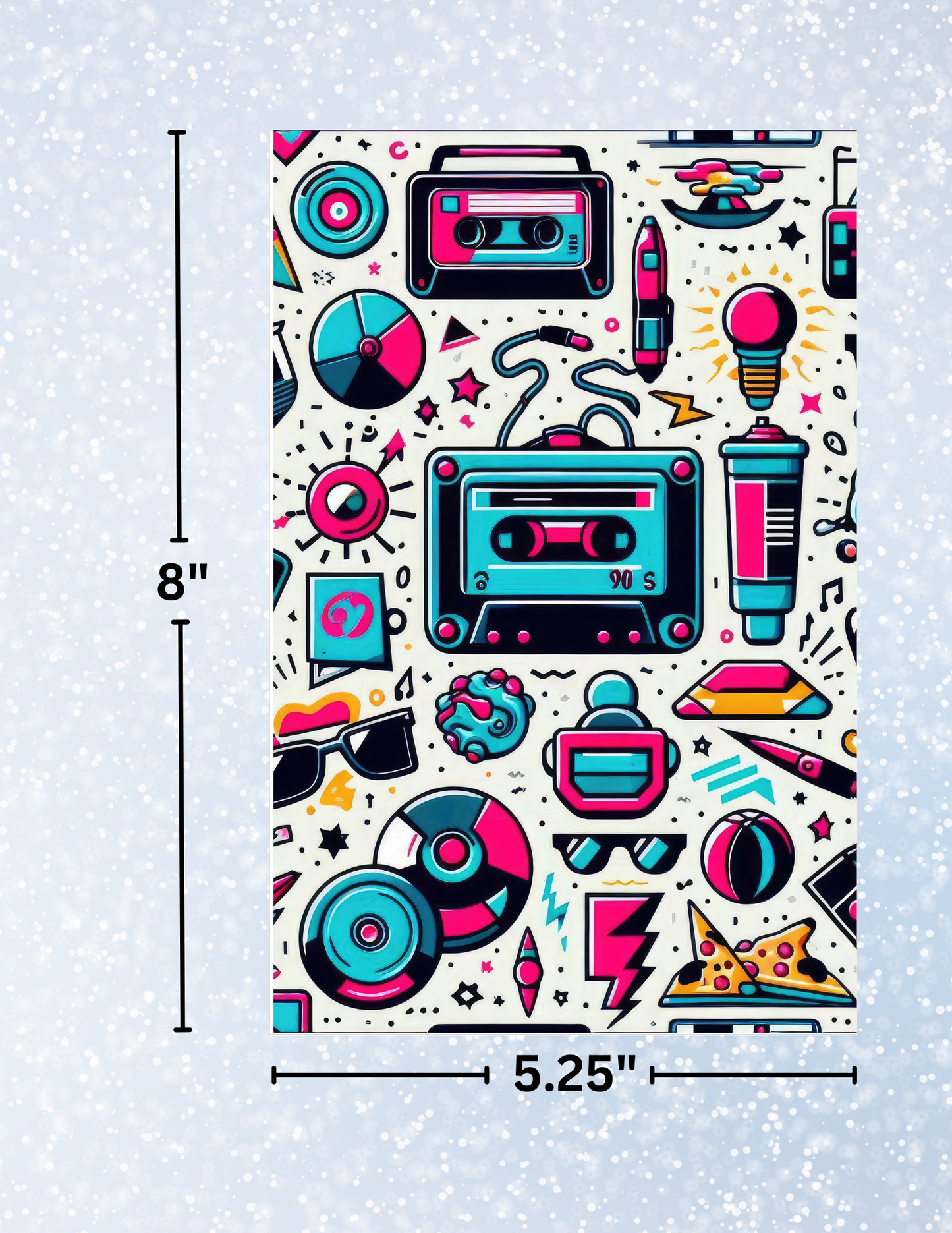 "90s Mix Tape" Decorative Diamond Painting Release Papers