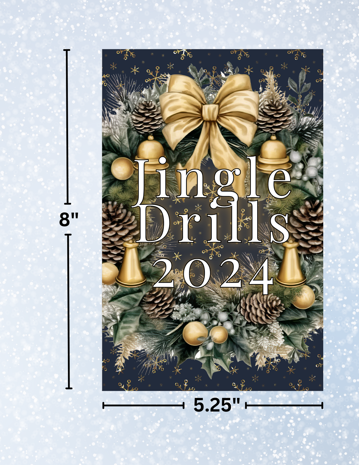 "Jingle Drills 2024" Decorative Diamond Painting Release Papers