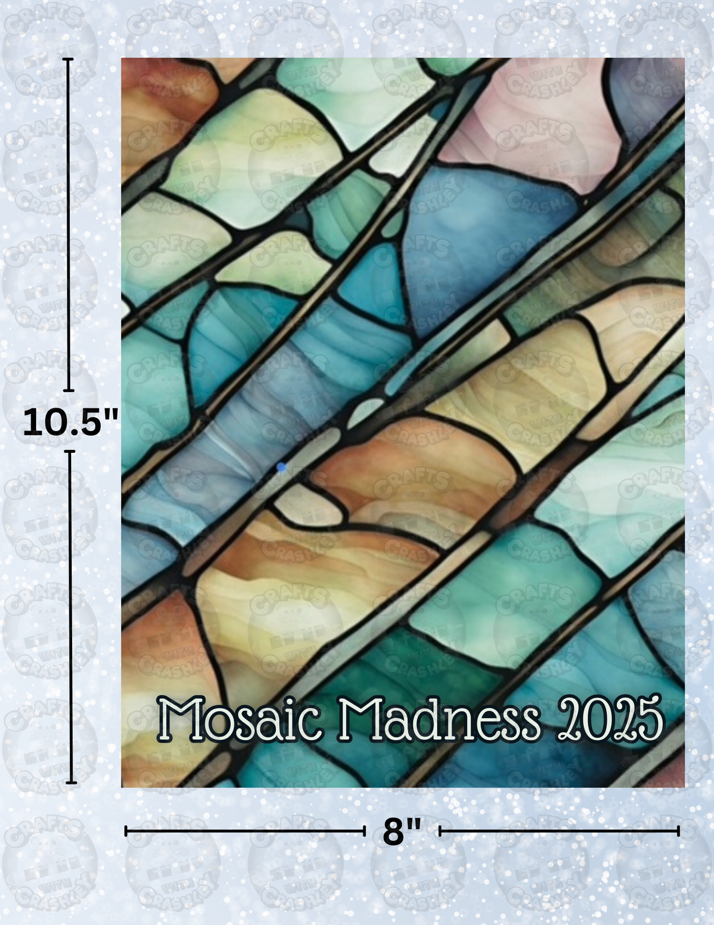 "Mosaic Madness 2025" Decorative Diamond Painting Release Papers