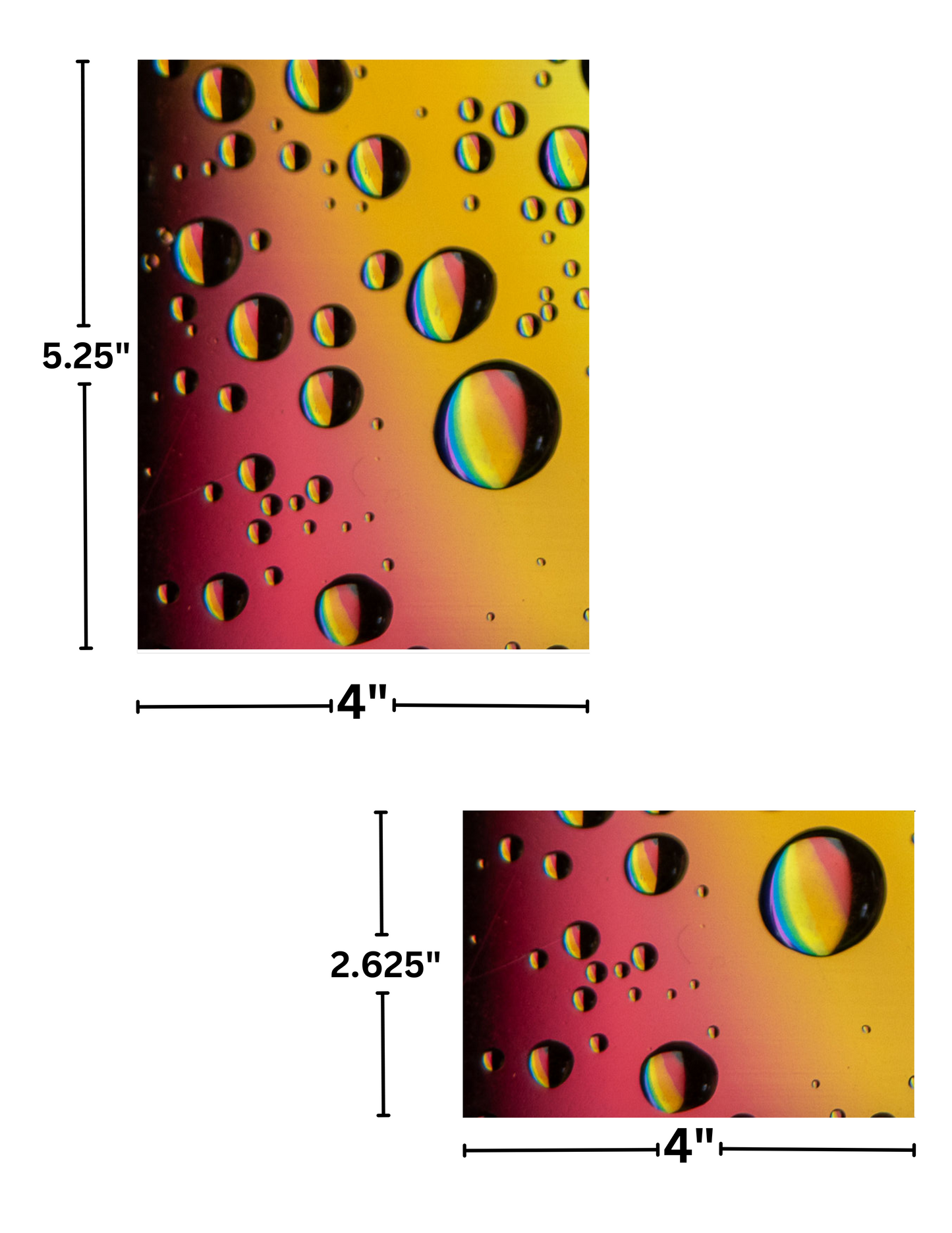 "Dewdrop Rainbow" by Kaleena Kollmeier Decorative Diamond Painting Release Papers