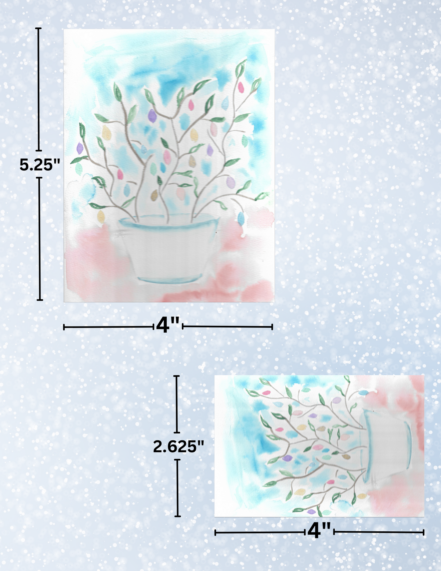 "Pastel Plant" by Crafting Journey Decorative Diamond Painting Release Papers