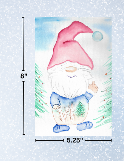 "Jolly Gnome" By Crafting and Crime Daily Decorative Diamond Painting Release Papers