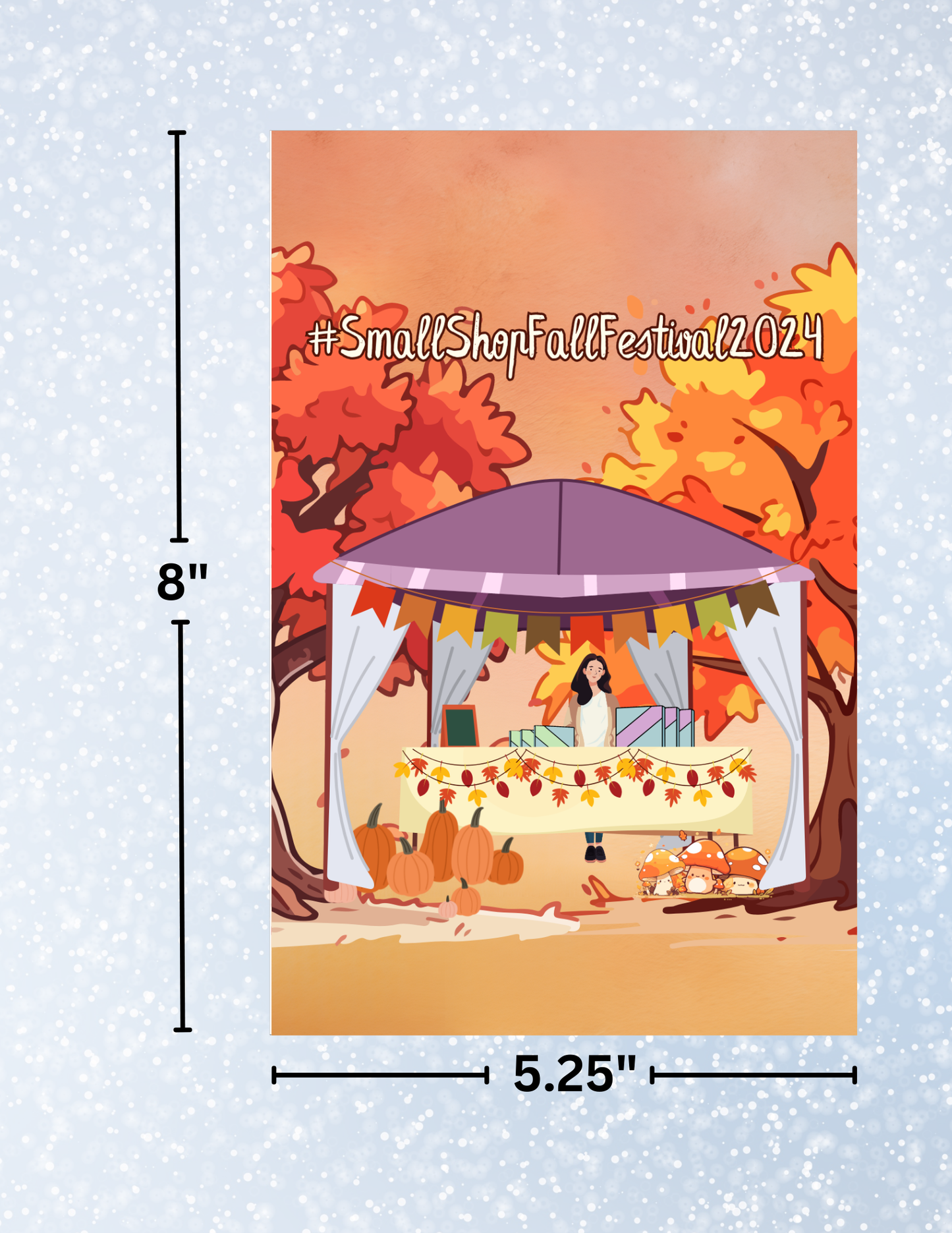 "#SmallShopFallFestival2024" Decorative Diamond Painting Release Papers