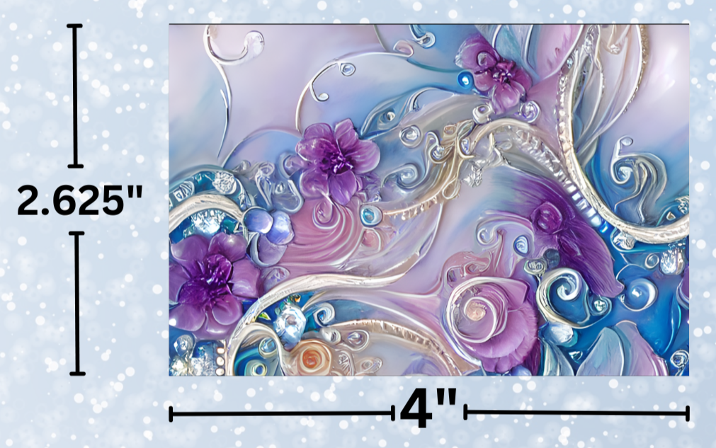 "Pearly Gems" Decorative Diamond Painting Release Papers