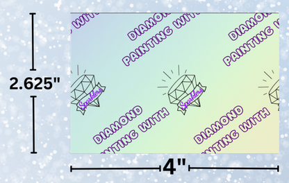 "DP with Sparklers 1" Decorative Diamond Painting Release Papers