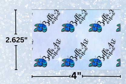 "Bella Art de Nicole 1" Decorative Diamond Painting Release Papers