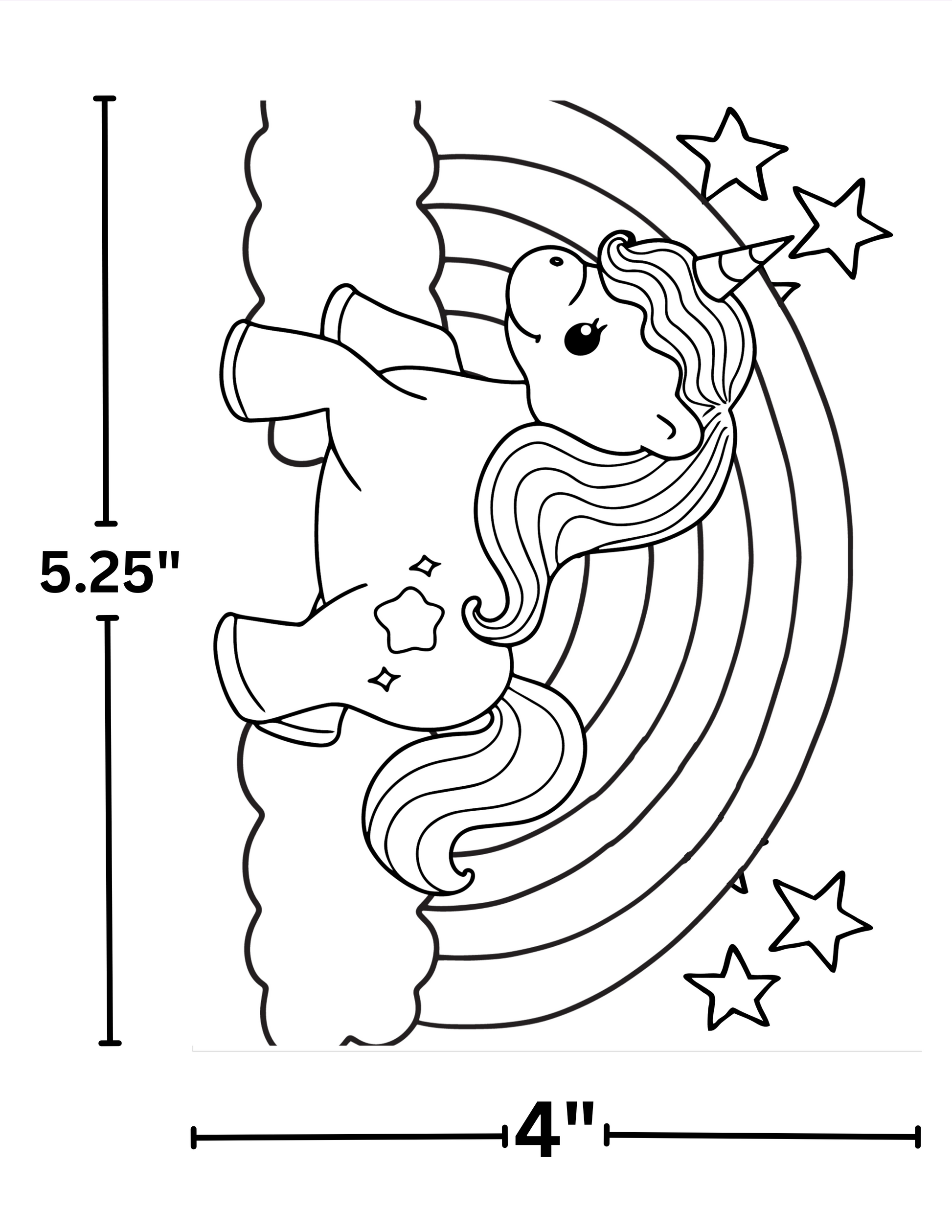 Unicorn Coloring Pages