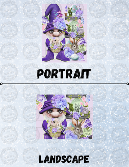 "Spring Gnome" by ©Sheena Pike Decorative Diamond Painting Release Papers