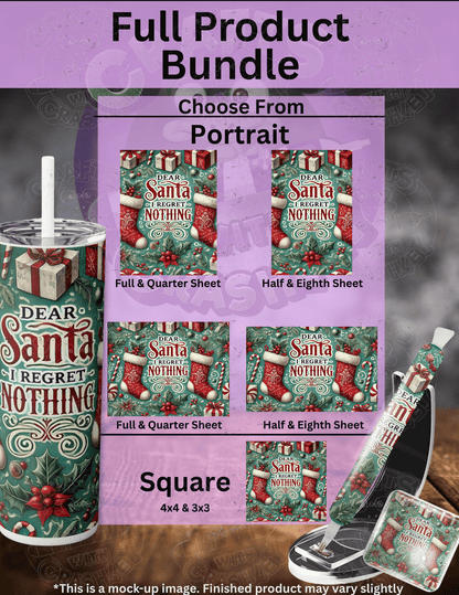 "Regret Nothing" Premium Accessories for Diamond Painting