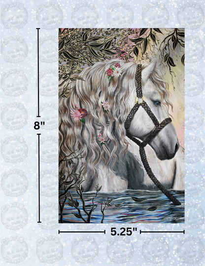 "Saint" by ©Dakota Daetwiler Decorative Diamond Painting Release Papers