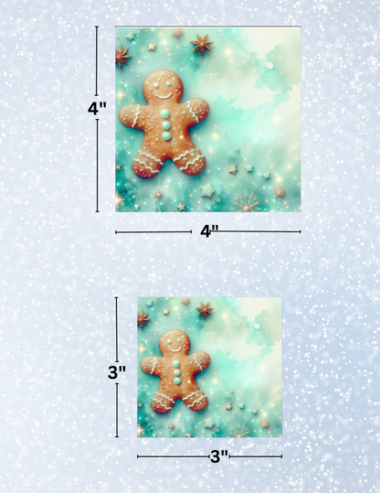 "Blue Christmas" Decorative Diamond Painting Release Paper