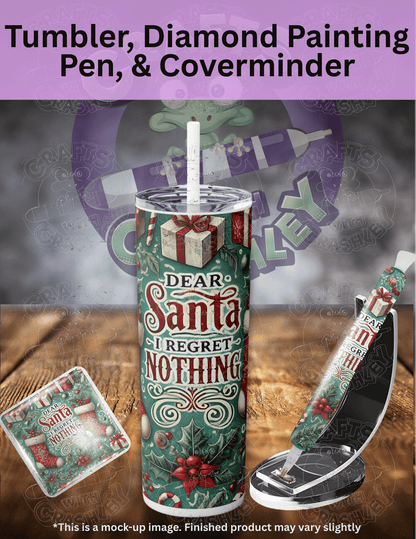 "Regret Nothing" Premium Accessories for Diamond Painting