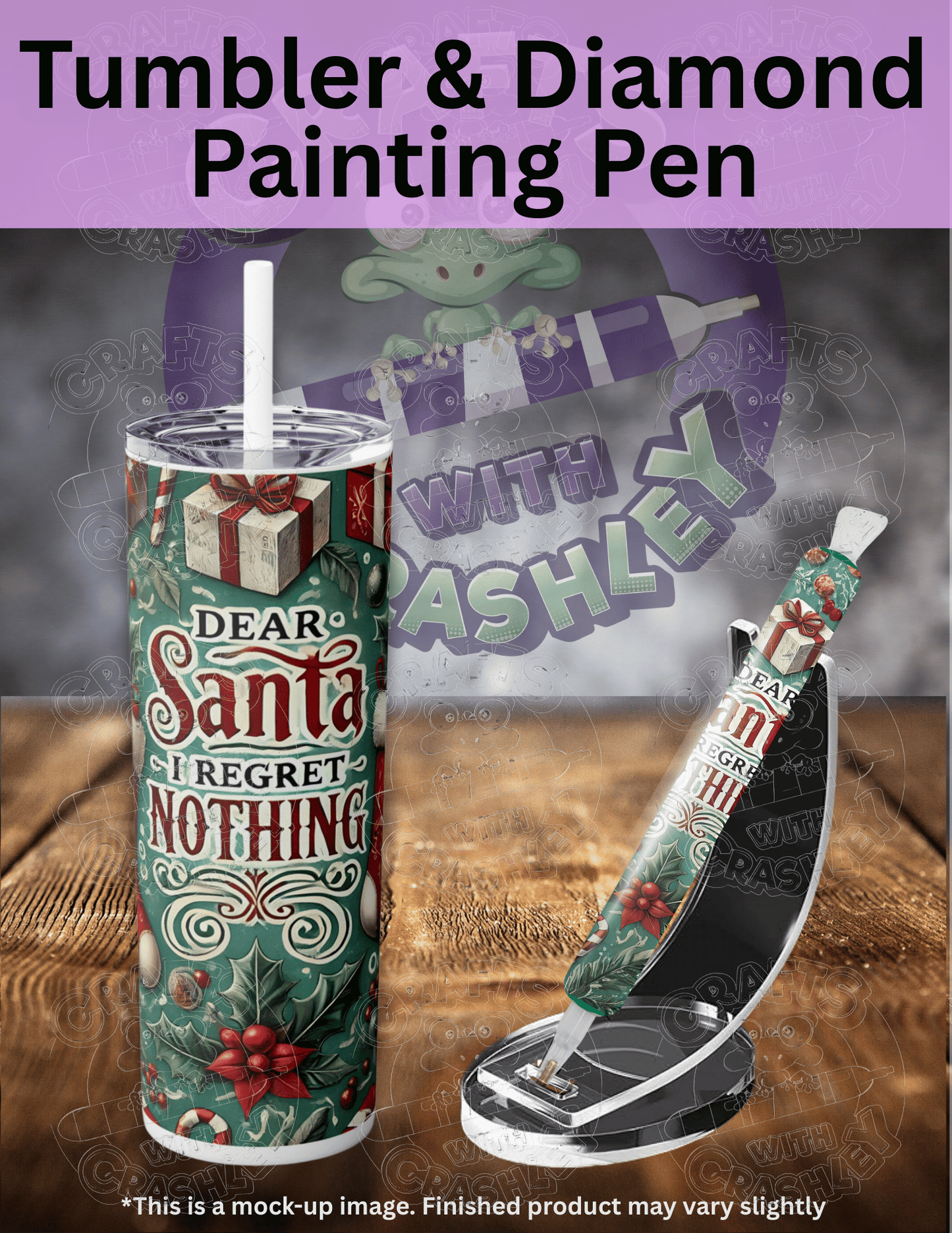 "Regret Nothing" Premium Accessories for Diamond Painting