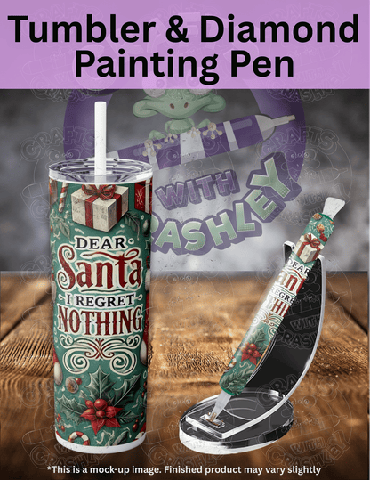 "Regret Nothing" Premium Accessories for Diamond Painting