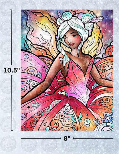 "Sugar Plum Fairy" by ©Mandie Manzano Decorative Diamond Painting Release Papers