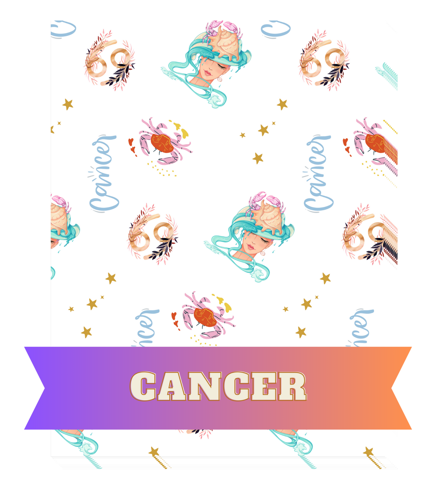 "Cancer" Decorative Diamond Painting Release Papers