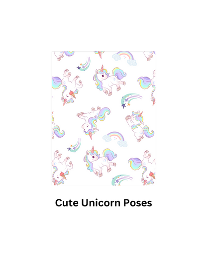 Unicorns Build Your Own Pack Premium Decorative Release Papers