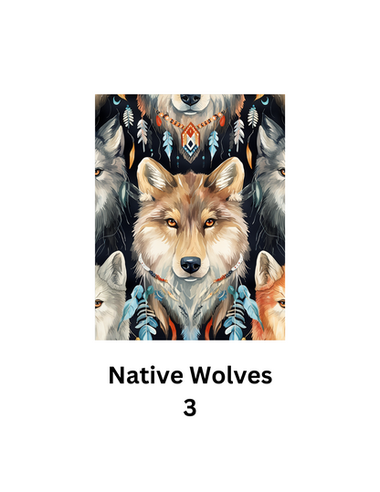 Wolves Build Your Own Pack Premium Decorative Release Papers
