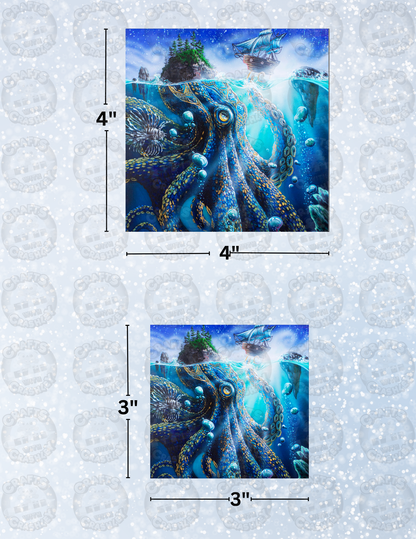 "What Lies Beneath" by ©Dakota Daetwiler Decorative Diamond Painting Release Papers