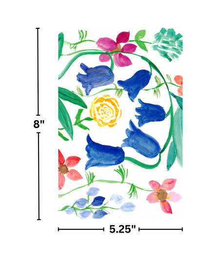 "Floral 1" by Crafting Journey Decorative Diamond Painting Release Papers