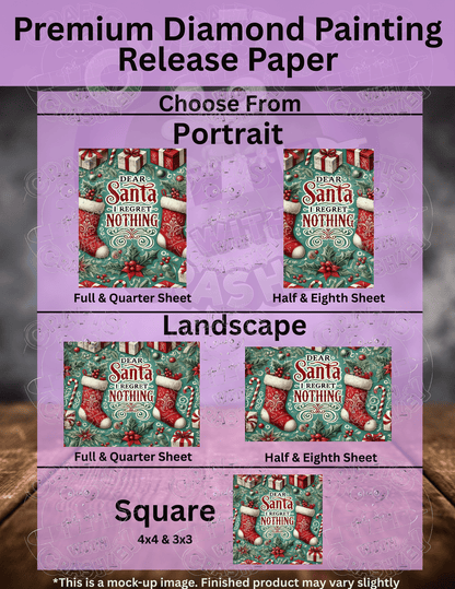 "Regret Nothing" Premium Accessories for Diamond Painting