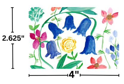 "Floral 1" by Crafting Journey Decorative Diamond Painting Release Papers