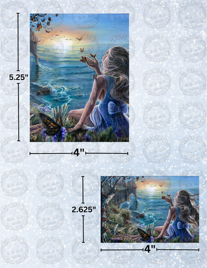 "Thoughts are Things" by ©Dakota Daetwiler Decorative Diamond Painting Release Papers