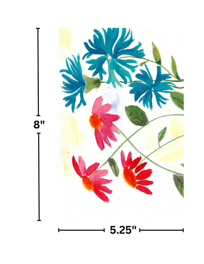 "Floral 2" by Crafting Journey Decorative Diamond Painting Release Papers