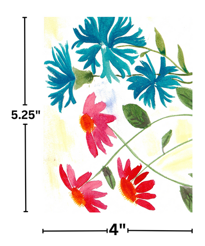 "Floral 2" by Crafting Journey Decorative Diamond Painting Release Papers