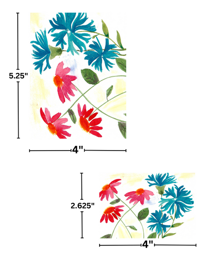 "Floral 2" by Crafting Journey Decorative Diamond Painting Release Papers