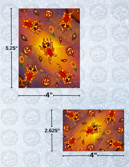 "Dragon Seasons Autumn" by Emma Casey Decorative Diamond Painting Release Papers