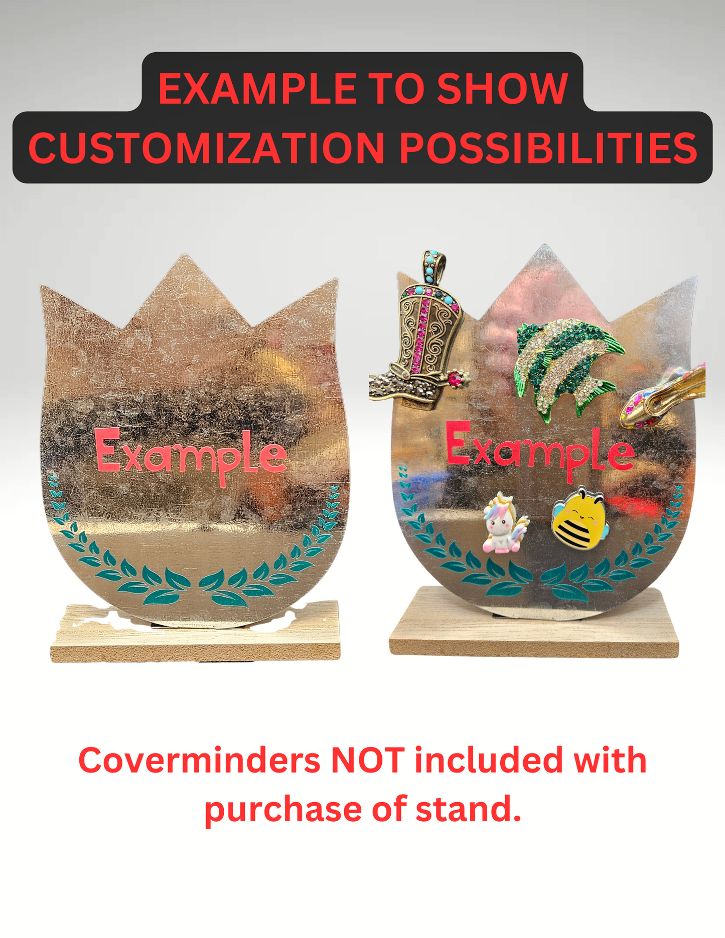 *Customizable* House Coverminder/Magnet Display Stand