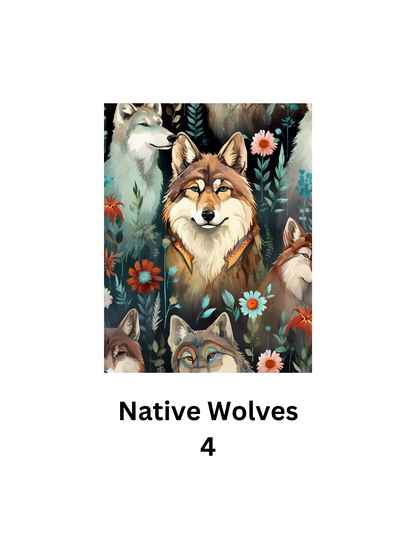 Wolves Build Your Own Pack Premium Decorative Release Papers