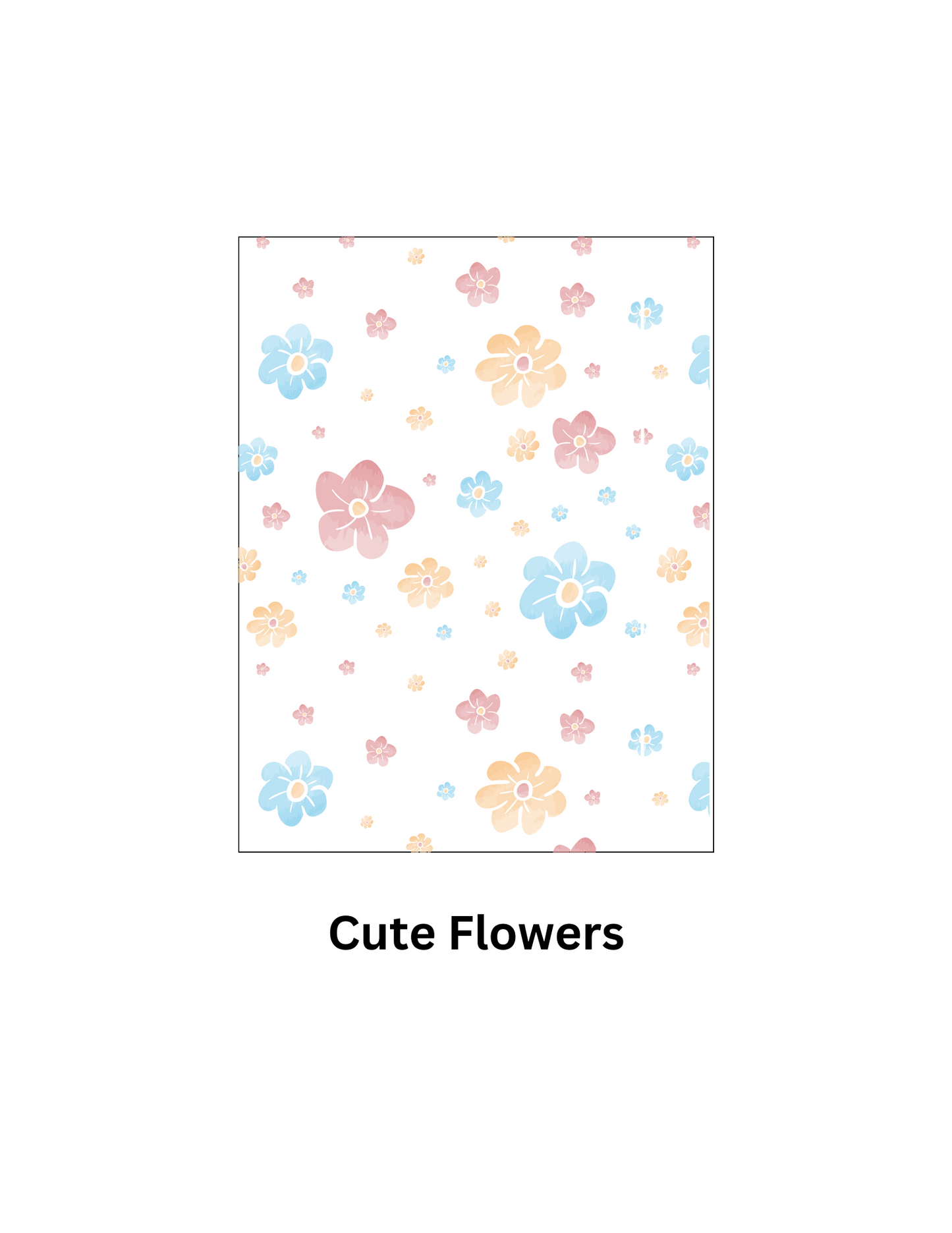 Flowers Build Your Own Pack Premium Decorative Release Papers