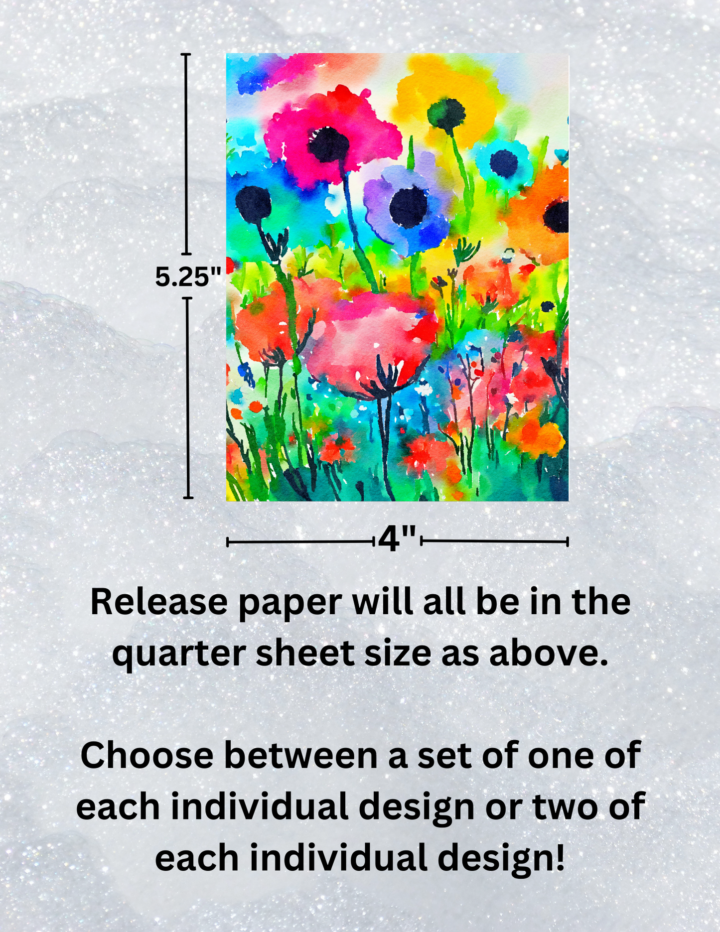 "Summer Meadow" Premium Diamond Painting Release Papers