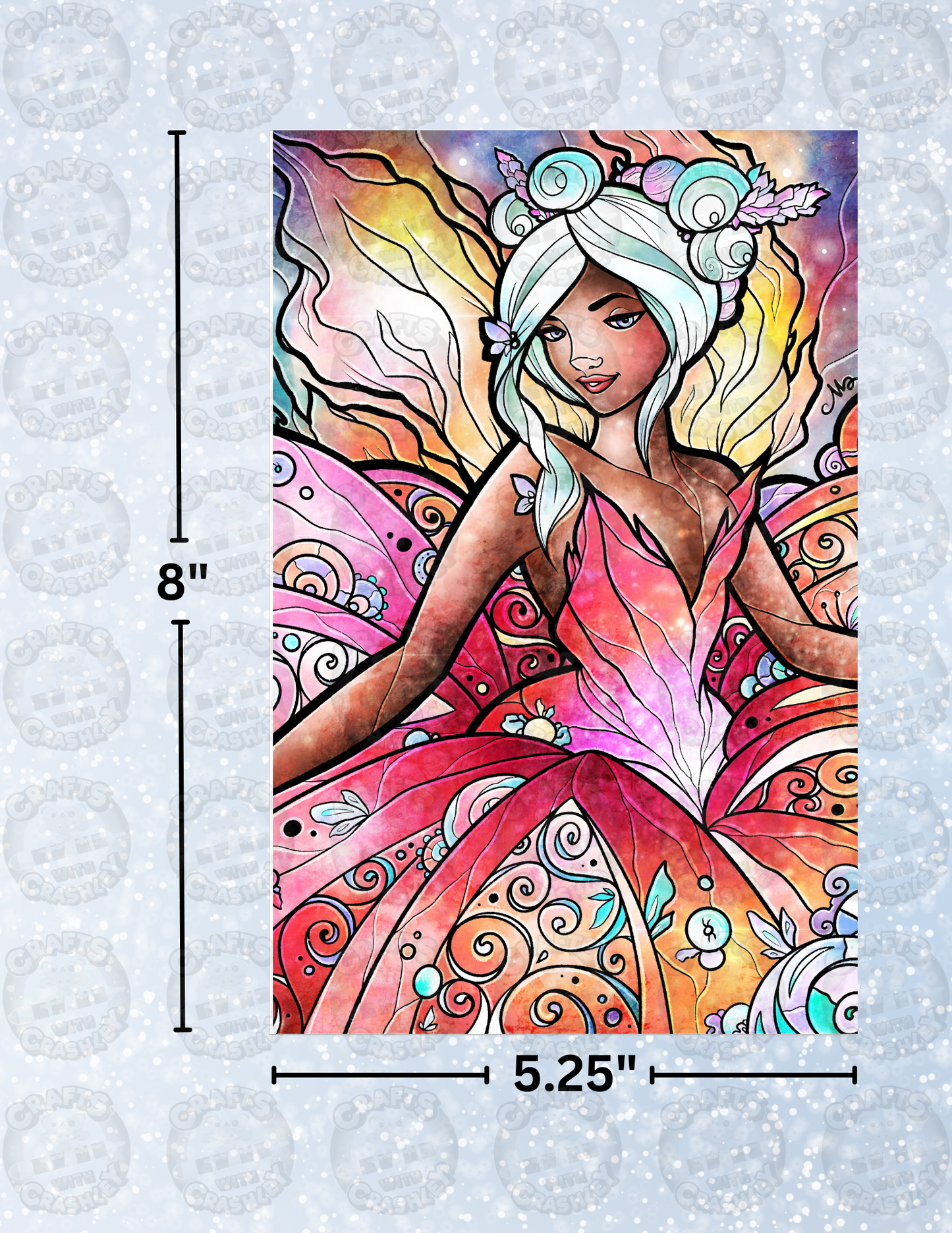 "Sugar Plum Fairy" by ©Mandie Manzano Decorative Diamond Painting Release Papers